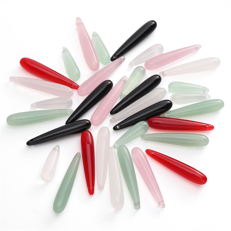 Resin Art Engagement - 5pcs Beads Resin Teardrop Shape Loose