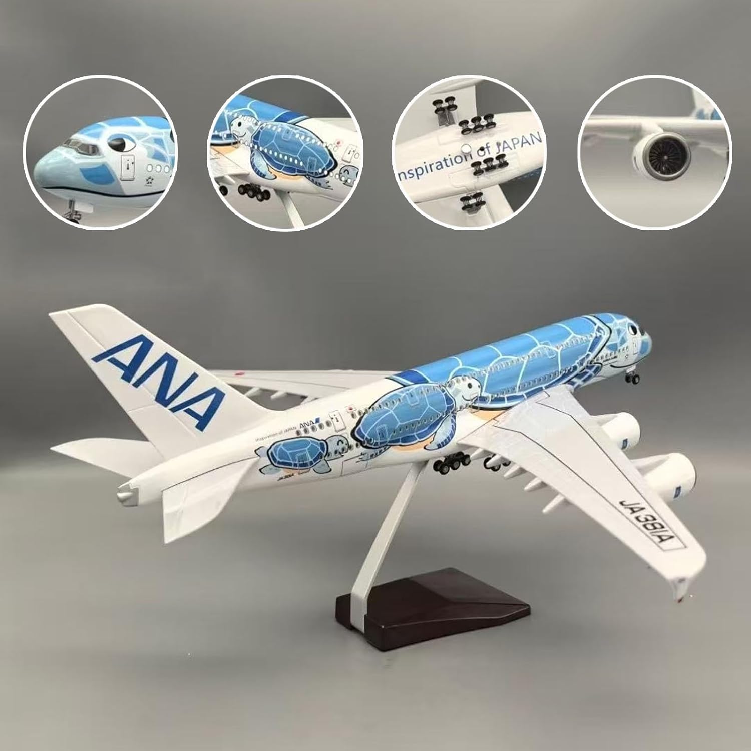1/160 Scale Aircraft A380 Air  - Resin Art Beach review and price