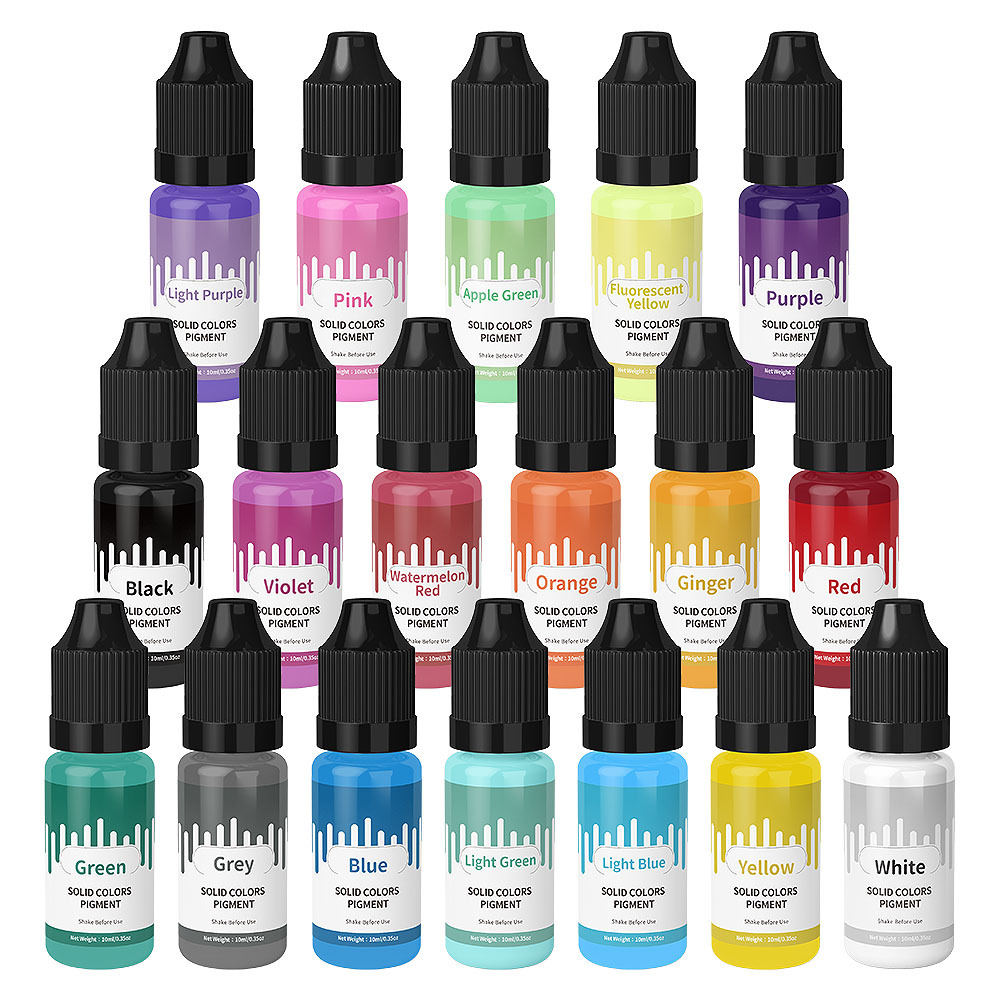 18Colors 10ml Macaron Solid Pa - Resin Color Paste review and price