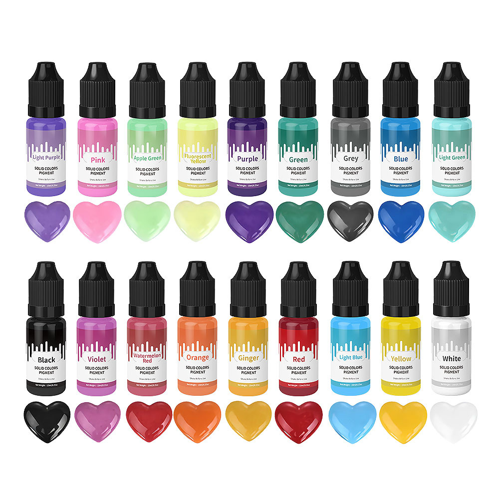18Colors 10ml Macaron Solid Pa - Resin Color Paste review and price