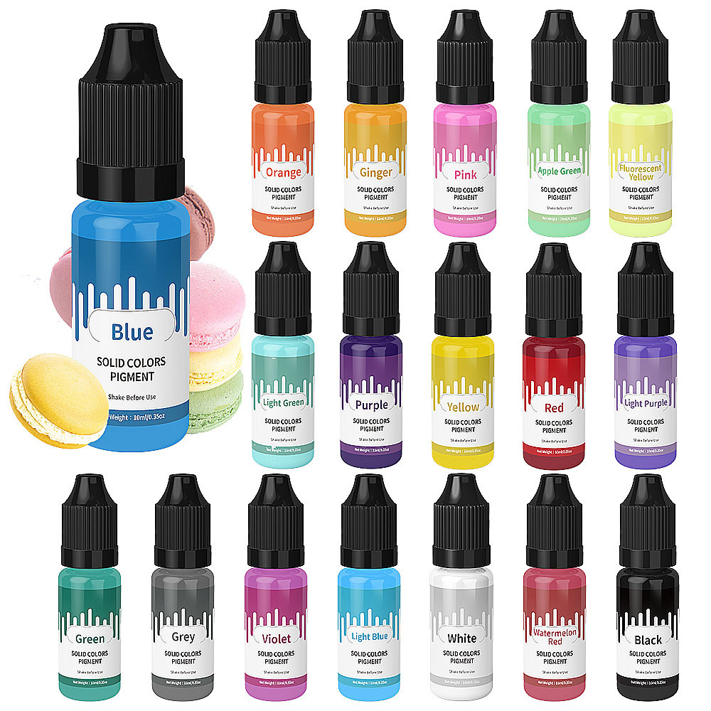 18Colors 10ml Macaron Solid Pa - Resin Color Paste review and price