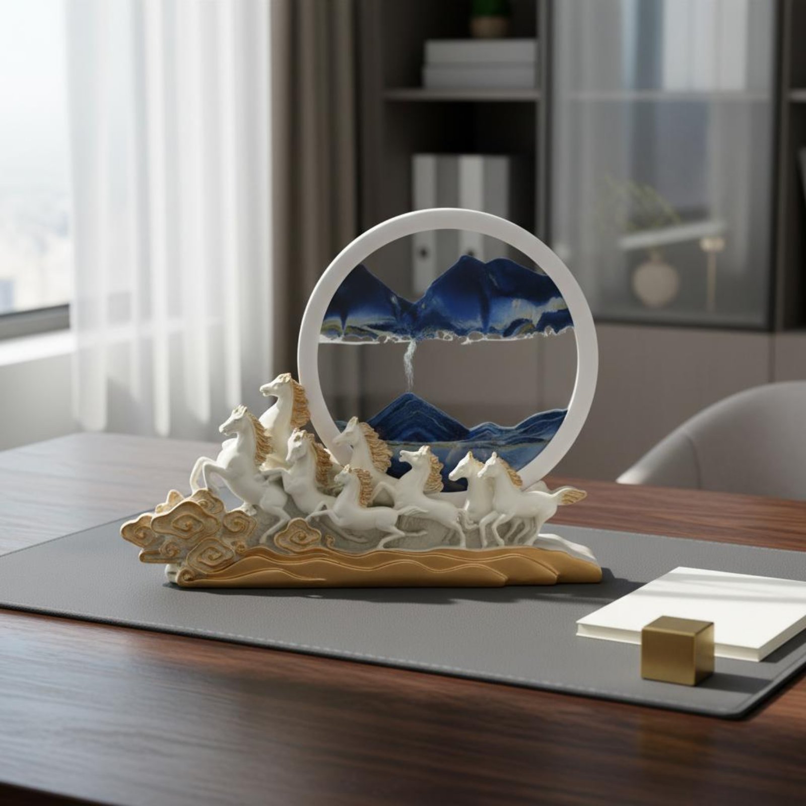 Sand Art Horse Decor Gift Idea - Resin Art Design Ideas review and price