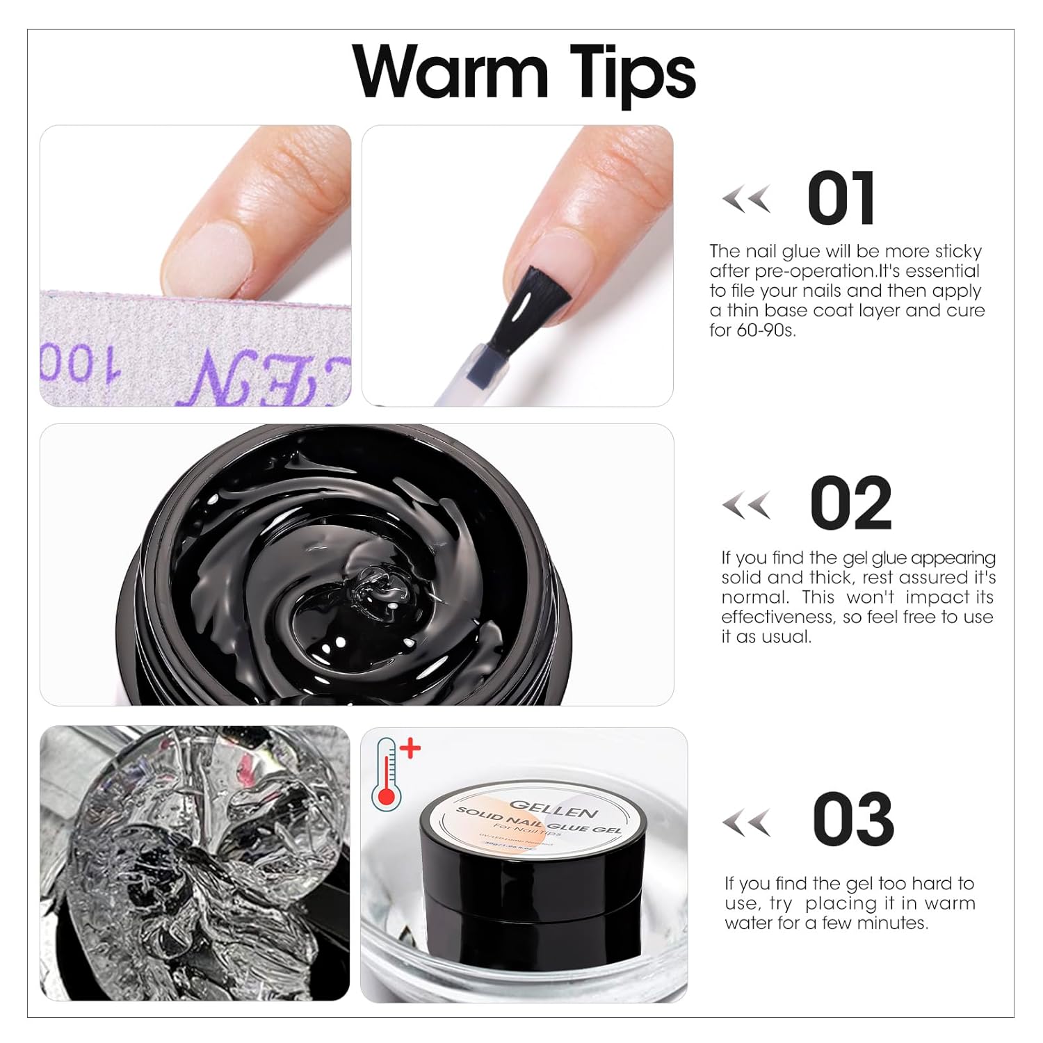 GELLEN Nail Solid Glue Builder - Resin Art Gel review and price
