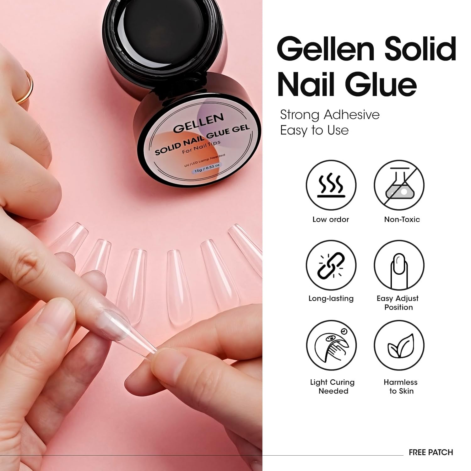 GELLEN Nail Solid Glue Builder - Resin Art Gel review and price