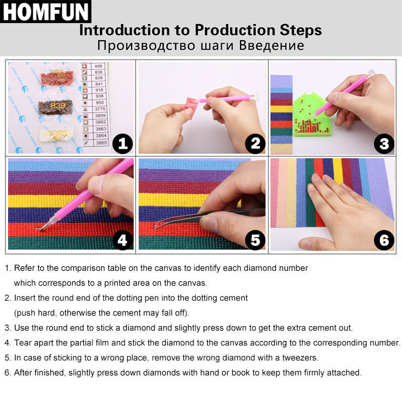 HOMFUN Diy 5d Diamond Painting - Resin Art Beach review and price