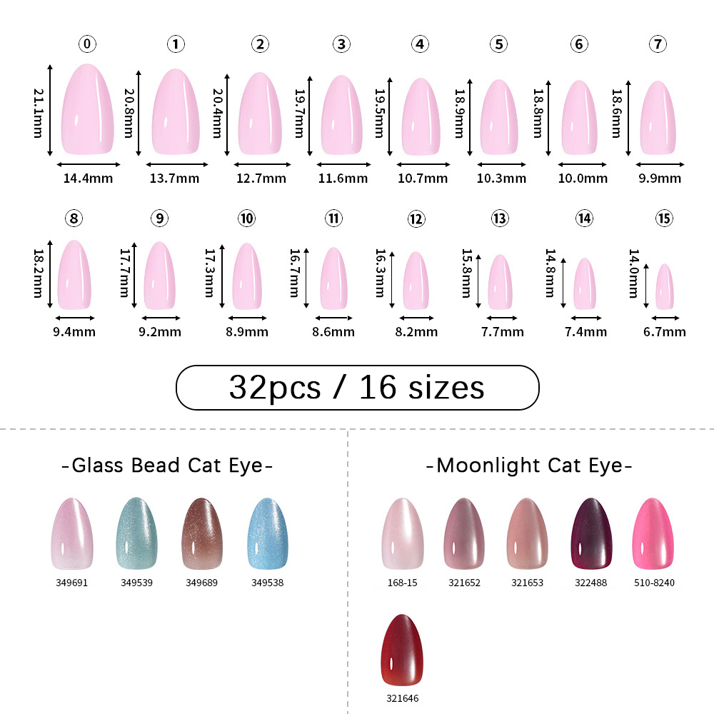 VITAGWX 32pcs Press on Nails A - Resin Art Gel review and price