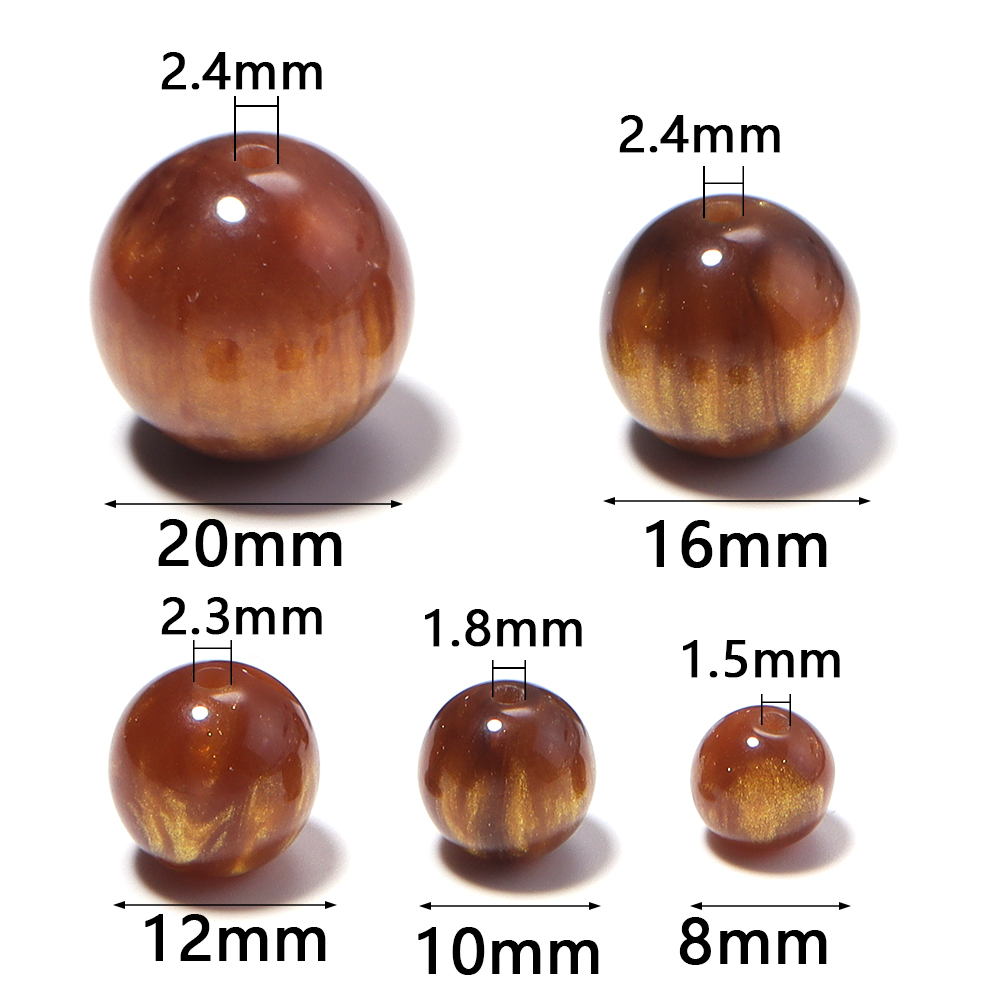 5-30pcs/lot 8-20mm Gilding Res - Resin Art Engagement review and price