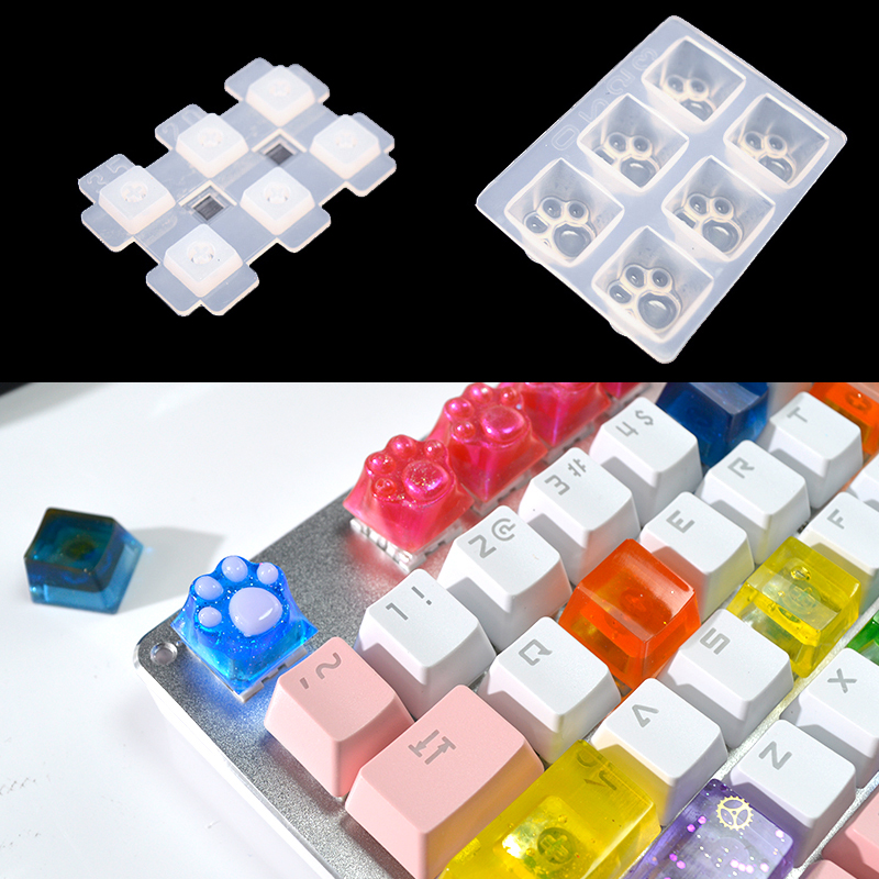 Key Cap Resin Mold Silicone Ke - Resin Art Equipment review and price