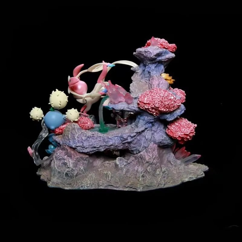 Gk Figure Sylveon Shroomish Cl - Resin Art Anime review and price