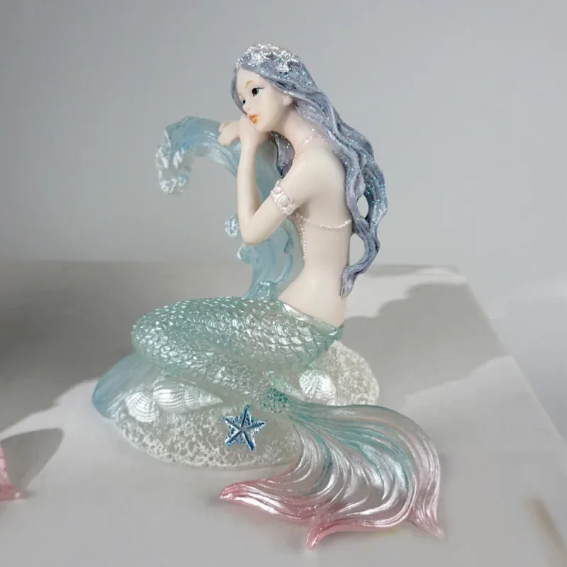 Exquisite Resin Mermaid Coral  - Resin Art Beach review and price