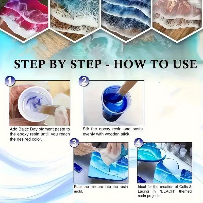 24 Colors/8 Colors 5g 0.18oz P - Resin Color Paste review and price