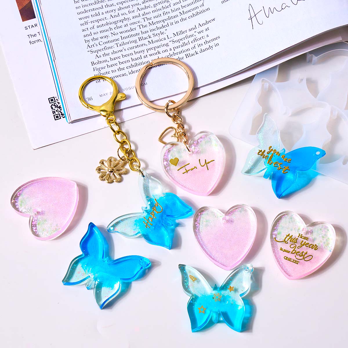 Six-hole with Holes Earring Si - Resin Art Epoxy review and price