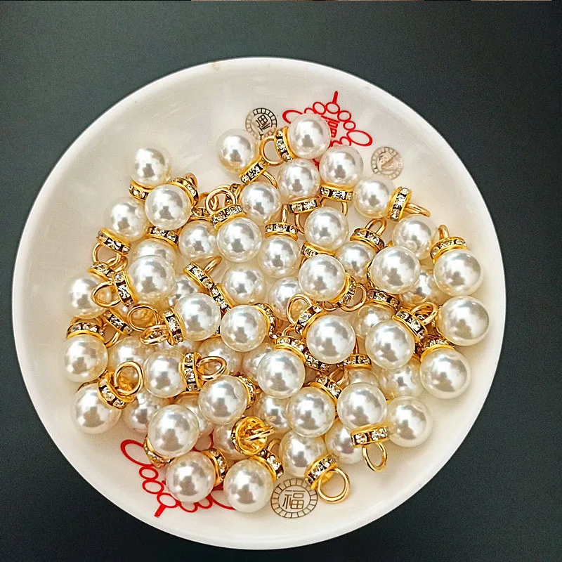 30Pcs Round Pearl Diamond Pend - Resin Art Gift For Anniversary review and price