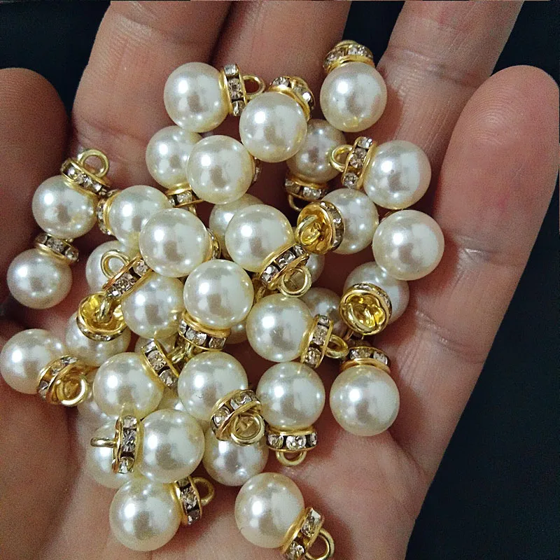 30Pcs Round Pearl Diamond Pend - Resin Art Gift For Anniversary review and price