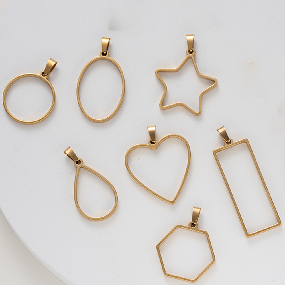 5pcs Stainless Steel Open Back - Resin Art Engagement review and price