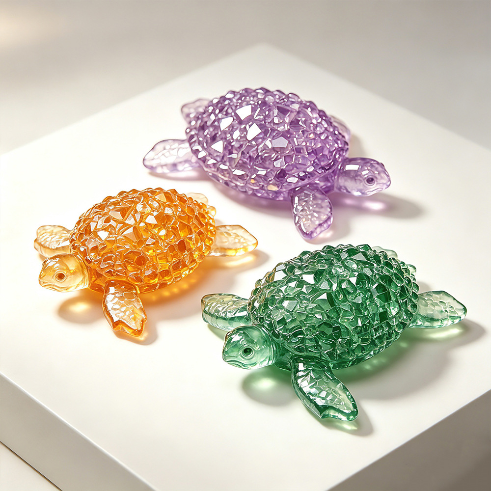 Diamond Cut Healing Sea Turtle - Resin Art Beach review and price