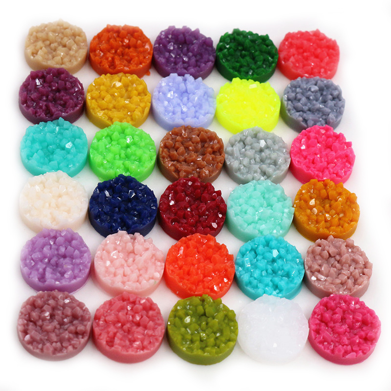 40pcs Resin Druzy Cabochons Do - Resin Art Engagement review and price