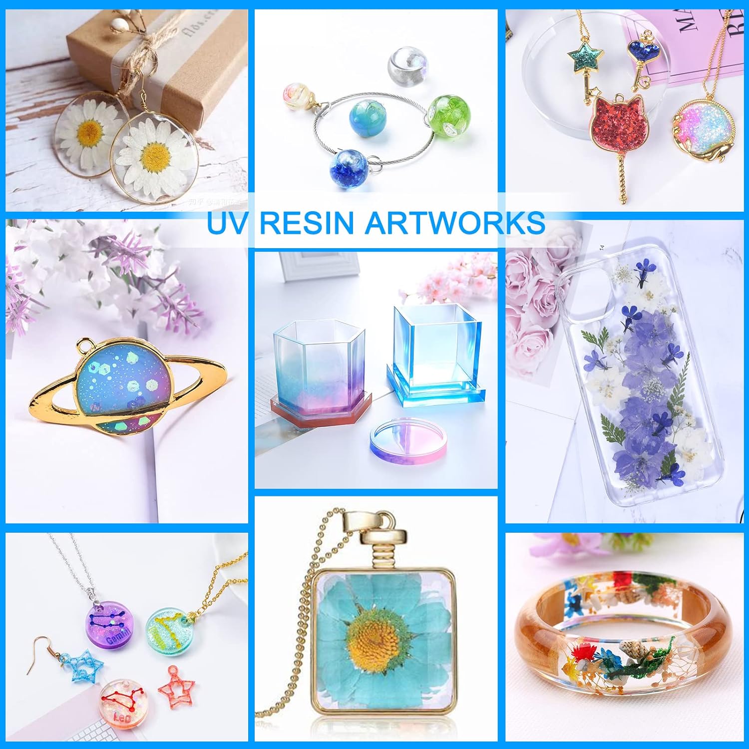250g/500g UV Resin Clear Hard  - Resin Art Uv review and price