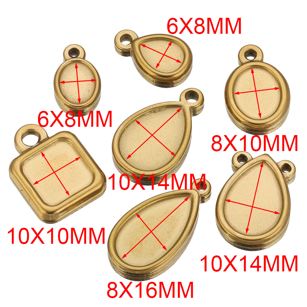 5pcs Stainless Steel Square Dr - Resin Art Engagement review and price