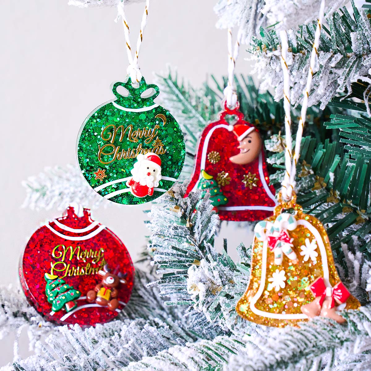 Xmas Tag Pendant Silicone Mold - Resin Art Uv review and price