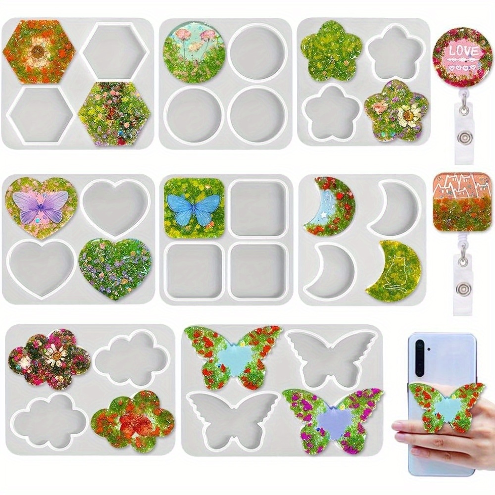 Multi-Shape DIY Resin Silicone - Resin Art Name review and price