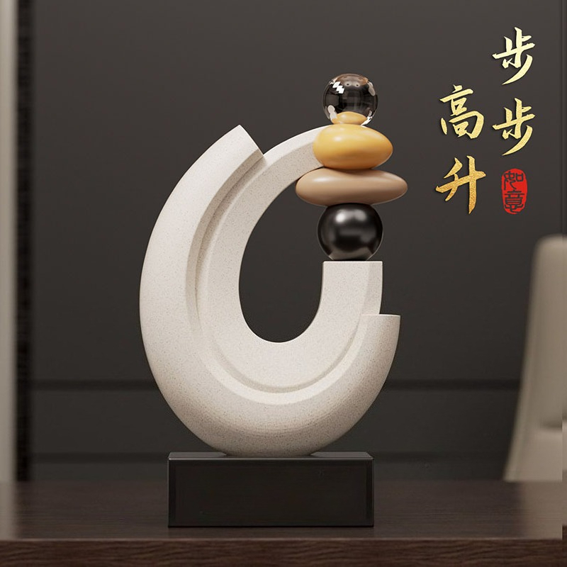 Home Decor Lucky Stone Statue  - Resin Art Gift For Anniversary review and price