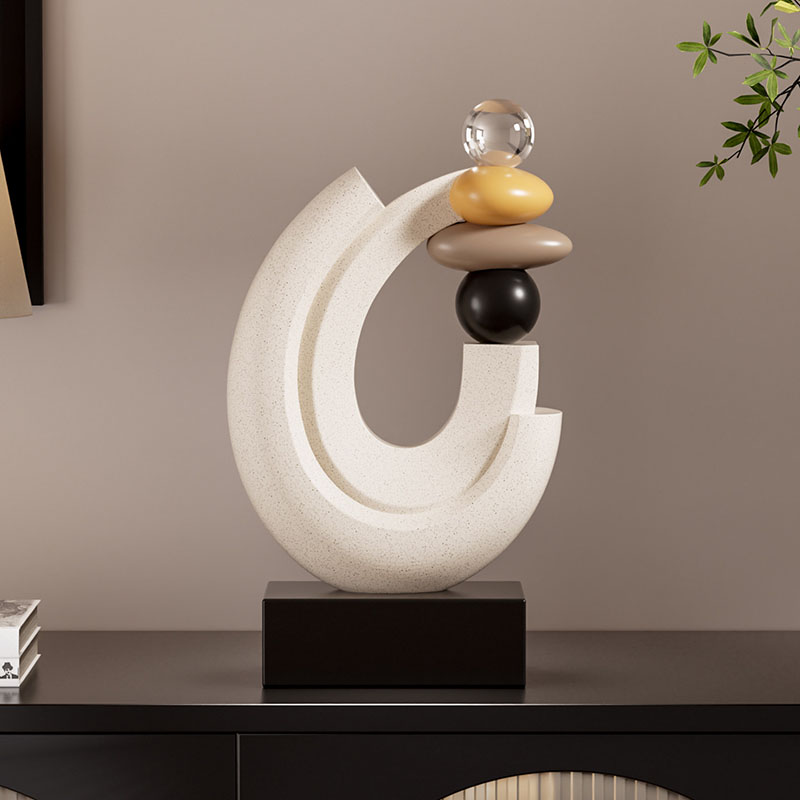 Home Decor Lucky Stone Statue  - Resin Art Gift For Anniversary review and price