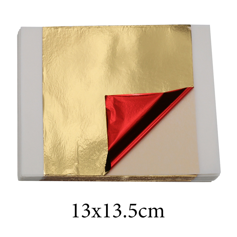 100pcs Imitation Gold Leaf Foi - Resin Art Gift For Anniversary review and price