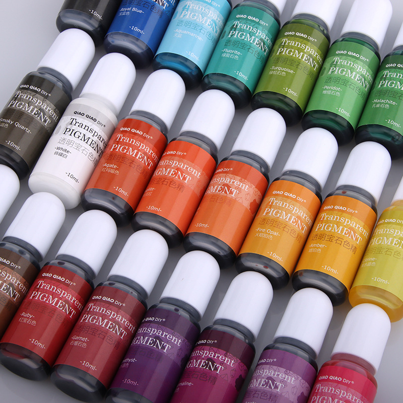 Resin Pigment Transparent Gems - Resin Color Paste review and price