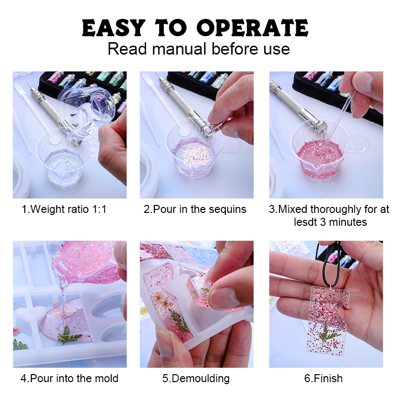 Epoxy Resin Silicone Molds Sta - Resin Art All review and price