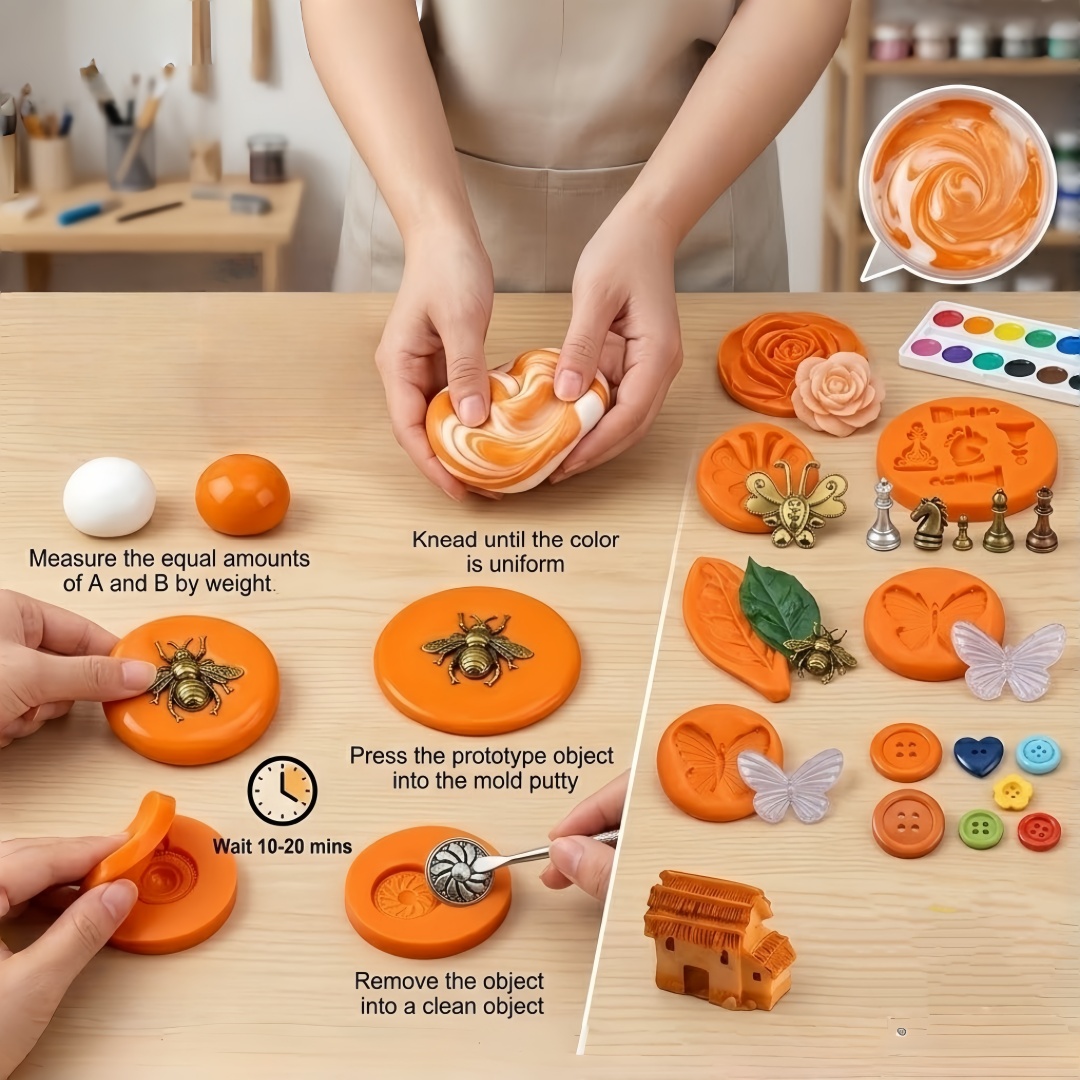 Silicone Putty DIY Crafting Se - Resin Art Diy review and price