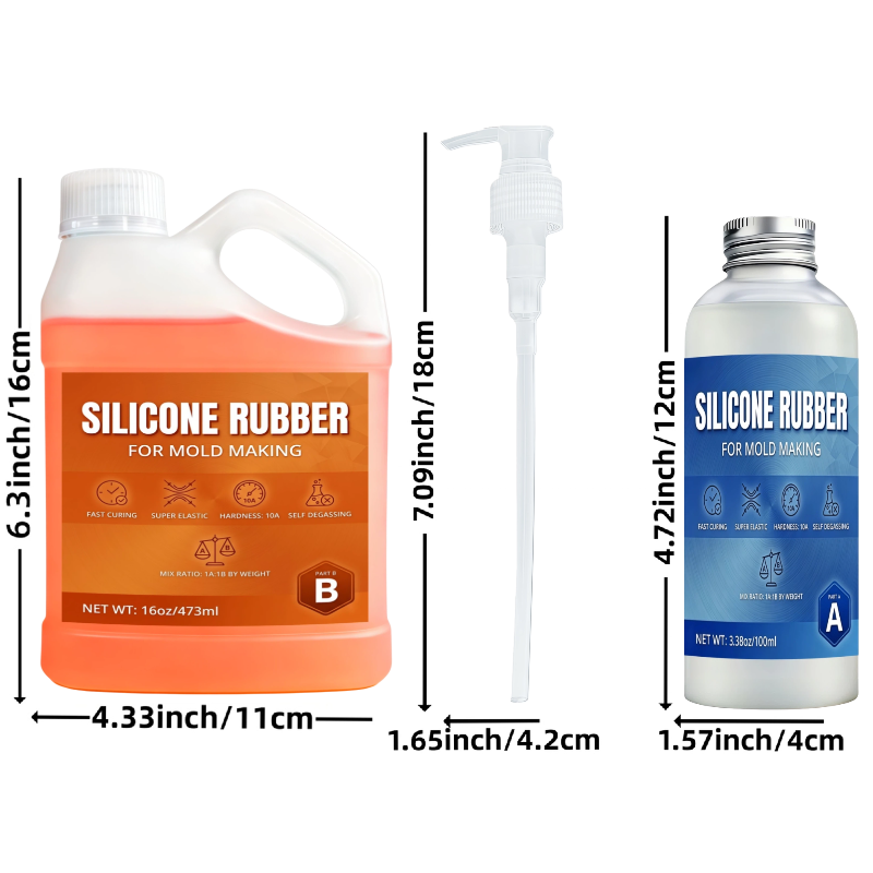 Durable Liquid Rubber Material - Resin Art Equipment review and price