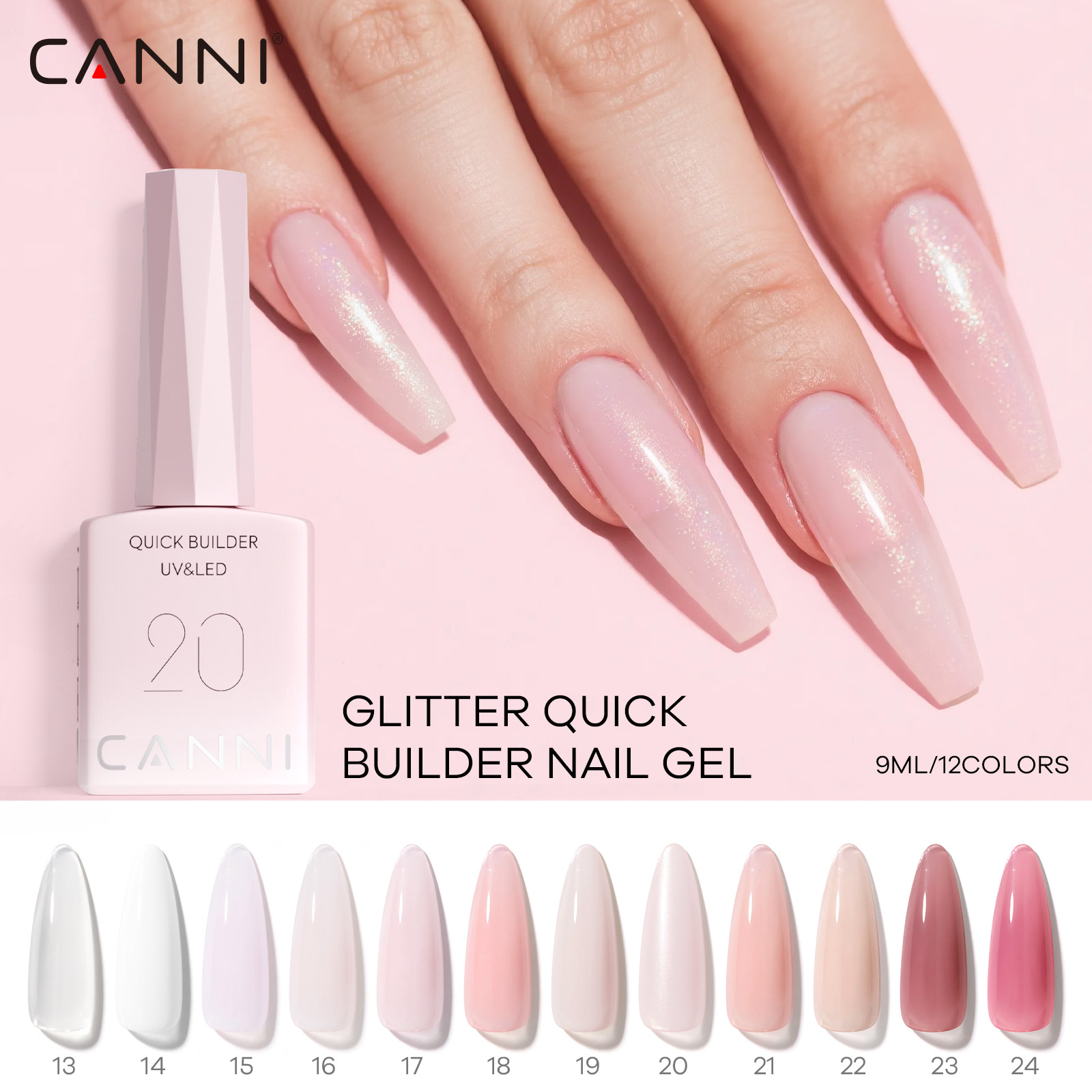 CANNI UV Construction Gel Fast - Resin Art All review and price