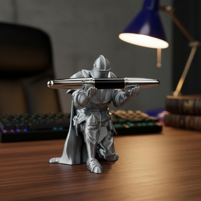 Knight Pen Holder Resin Mediev - Resin Art Equipment review and price