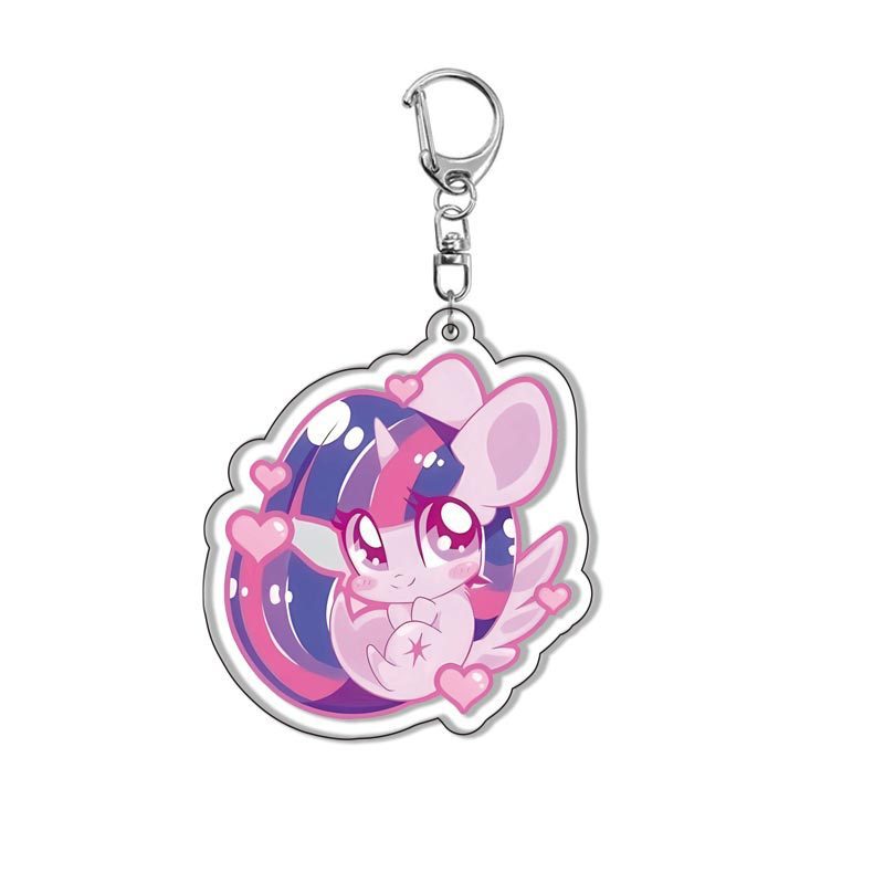 My Little Pony Anime Acrylic C - Resin Art Keychain review and price