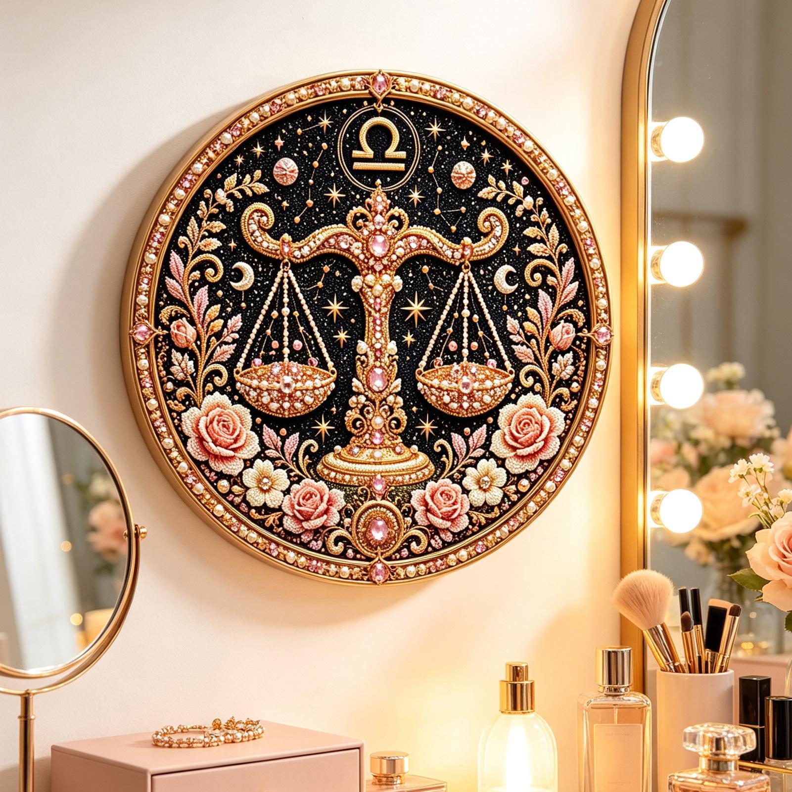 12 Zodiacs Signs Pearl Art Kit - Resin Art On Wall review and price