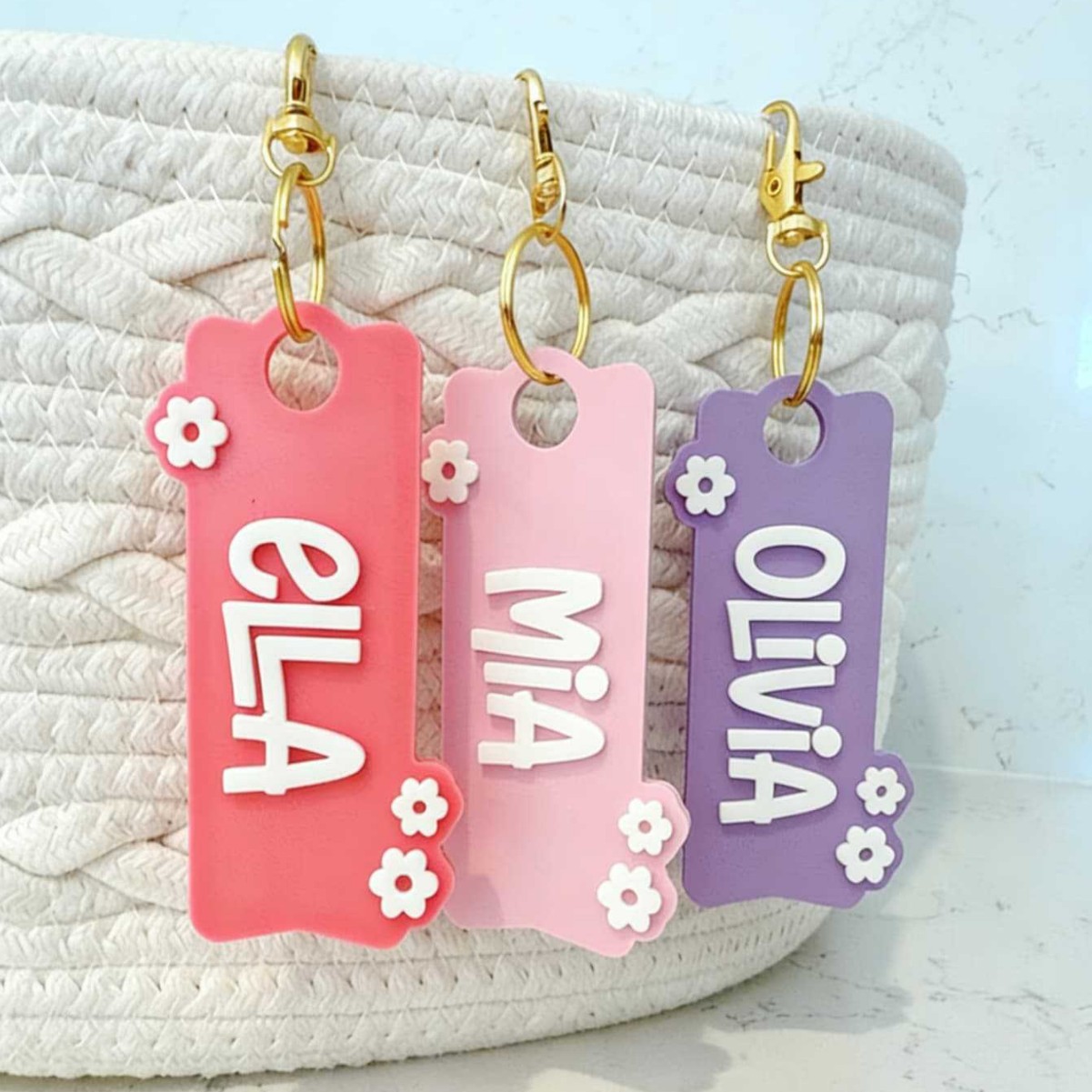 Custom Name Acrylic Keychain P - Resin Art Name review and price