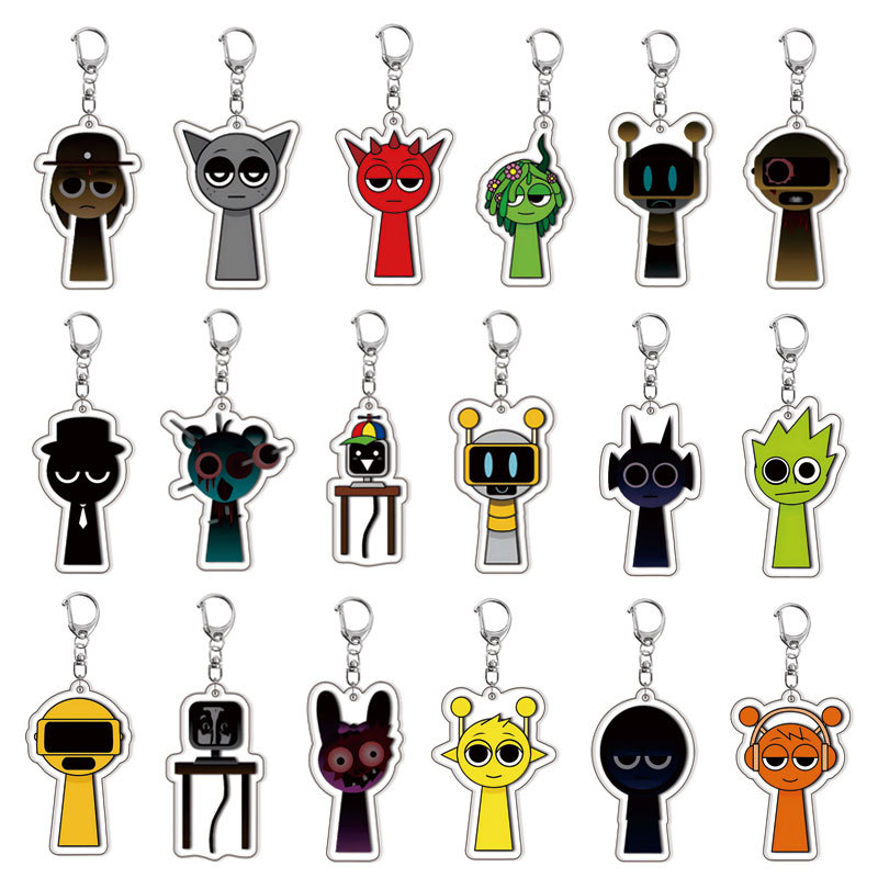 Incredibox Sprunky Beats Rhyth - Resin Art Keychain review and price