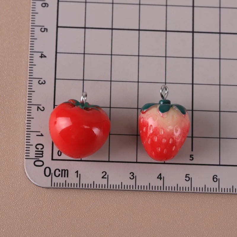 10 Pieces Realistic 3D Strawbe - Resin Art Diy review and price