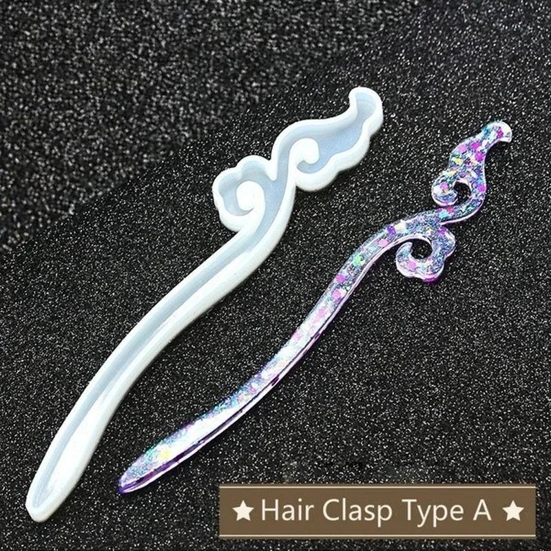 New Transparent Hairpin Silico - Resin Art Engagement review and price