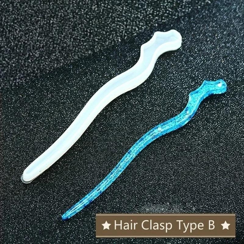 New Transparent Hairpin Silico - Resin Art Engagement review and price
