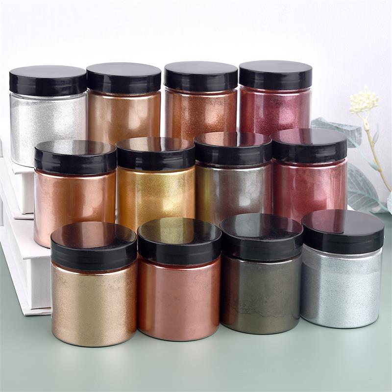 50g Shimmer Metallic Gold Silv - Resin Art Uv review and price