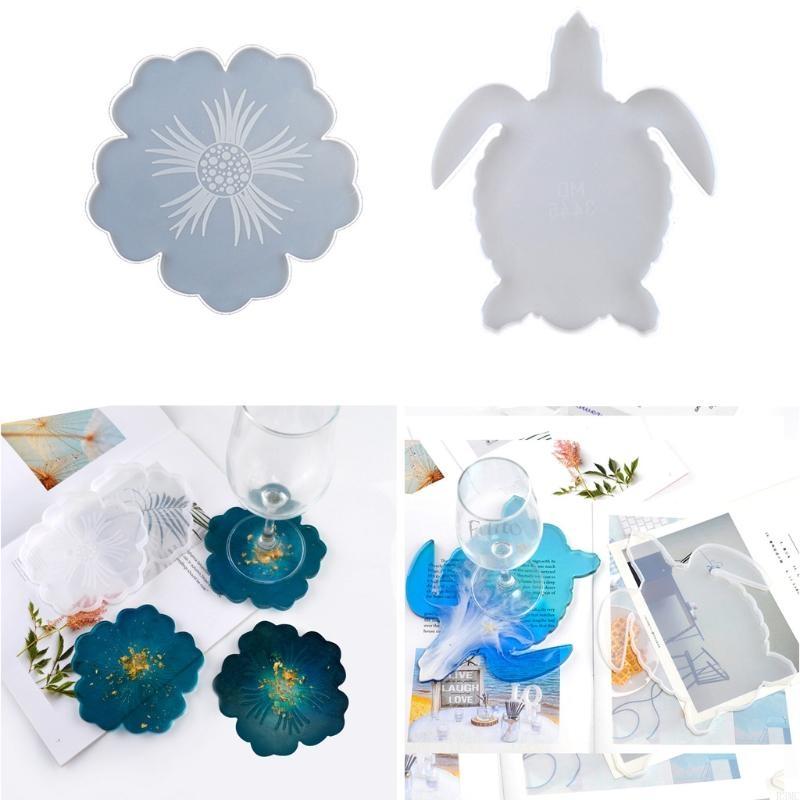 R3MC 2Pcs DIY Flower Silicone  - Resin Art Geode review and price