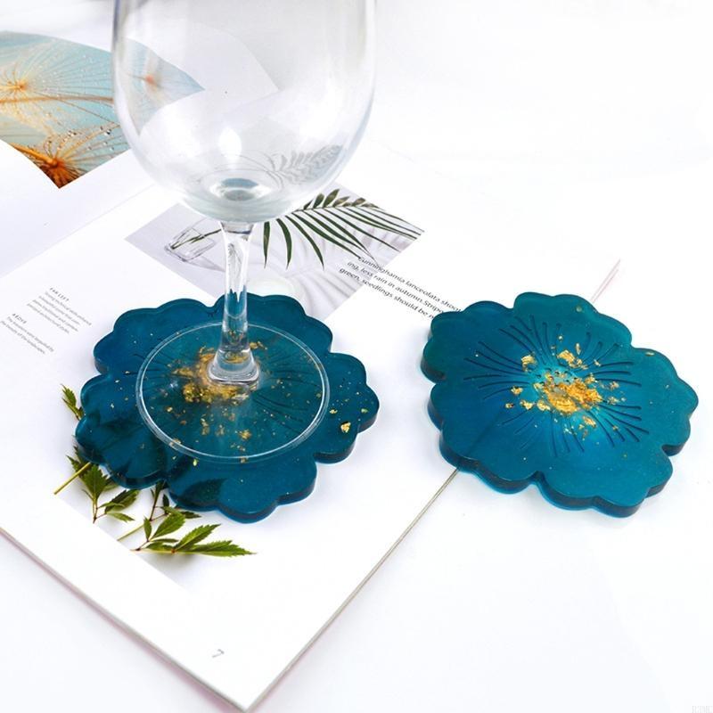 R3MC 2Pcs DIY Flower Silicone  - Resin Art Geode review and price