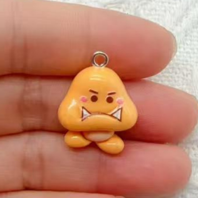 10pcs resin cartoon pendant, D - Resin Art Engagement review and price