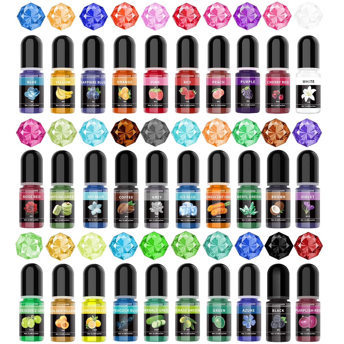 5ml/Bottle Epoxy Resin Pigment - Resin Art Uv review and price