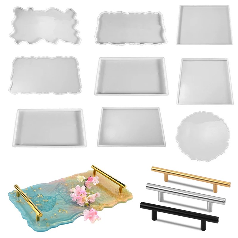 Tray Epoxy Resin Silicone Mold - Resin Art Equipment review and price
