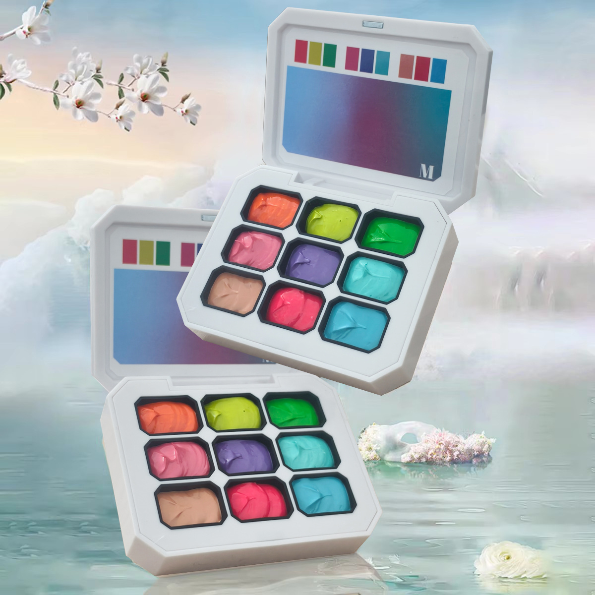 1pc 9-color Solid Nail Polish  - Resin Art Gel review and price