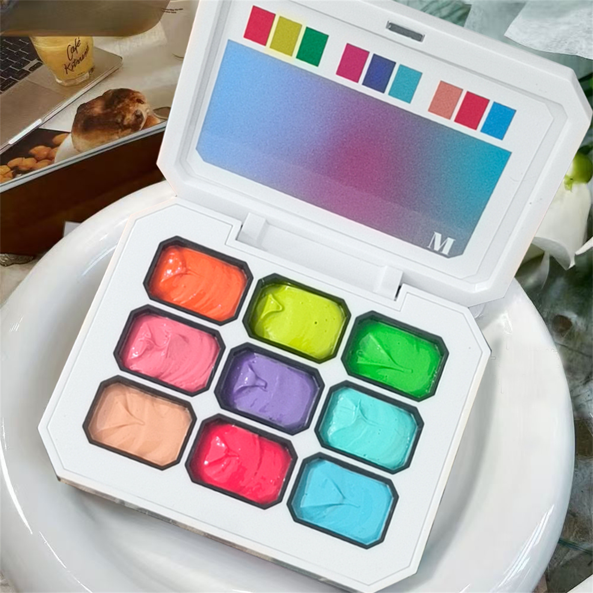 1pc 9-color Solid Nail Polish  - Resin Art Gel review and price