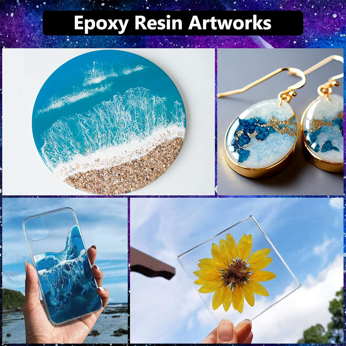 1000ml Crystal Clear Epoxy Res - Resin Art Epoxy review and price
